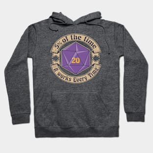 5 Percenter d20 v2 PURPLE Hoodie